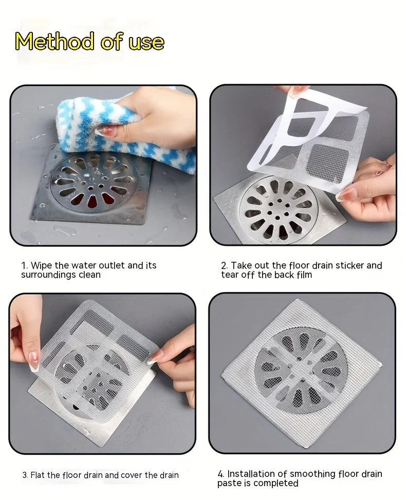 Zayyanun ®Floor Drain Sticker