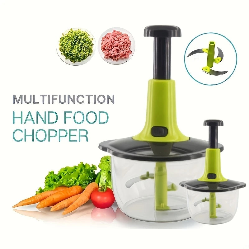 Zayyanun® Multifunction Hand Push Chopper