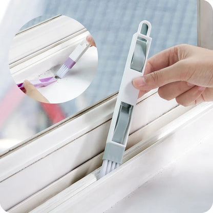 Zayyanun ®2 in 1 Window Cleaning Brush with Garbage Picker