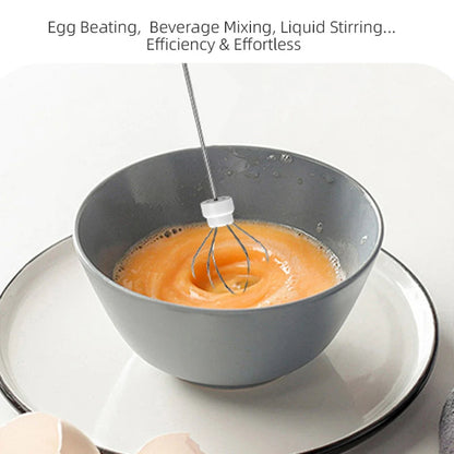 Zayyanun ® Wireless Milk  Foamer  Coffee Whisk Mixer Electric Blender Egg Beater