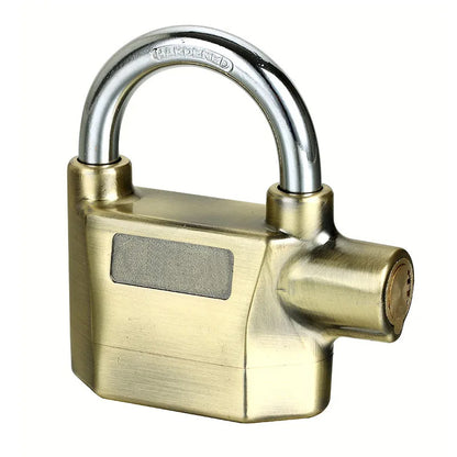 Zayyanun ®Water Proof  Sensor Security 110db Siren Alarm Lock Universal Anti-Theft Padlock for Bicycle Motorcycle Door Gate