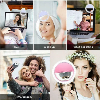 Zayyanun®Rechargeable Selfie Ring Light