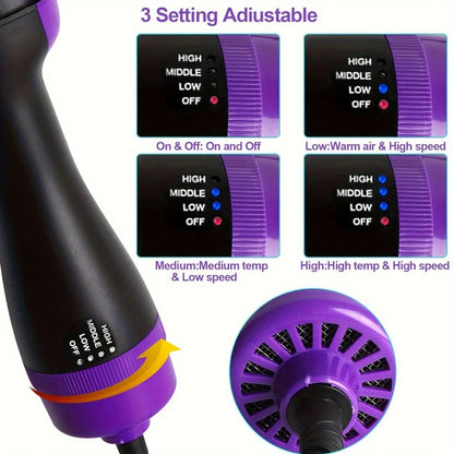 Zayyanun ® 4  IN 1  Electric  Hot   Air   Brush