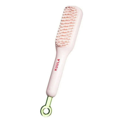 Zayyanun ® Self Cleaning Hair Brush, One Click Cleaning, Telescopic Hair Comb, Anti Static Hair Brush, Magic Cleaning Brush, Self cleaning Brush