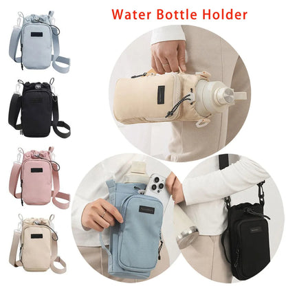 Zayyanun  ® Portable Water Bottle Bag with Strap Holder Pouch Tumbler   Mug Cup