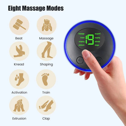 Zayyanun®Mini Body Massager Pulse Neck Pain Relief EMS Butterfly Body Massager Men & Women