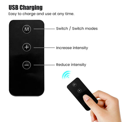 Zayyanun®Mini Body Massager Pulse Neck Pain Relief EMS Butterfly Body Massager Men & Women