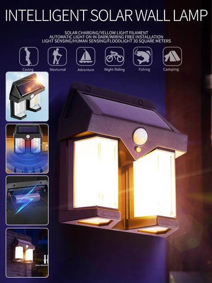 Zayyanun®Solar Interaction Wall Lamp