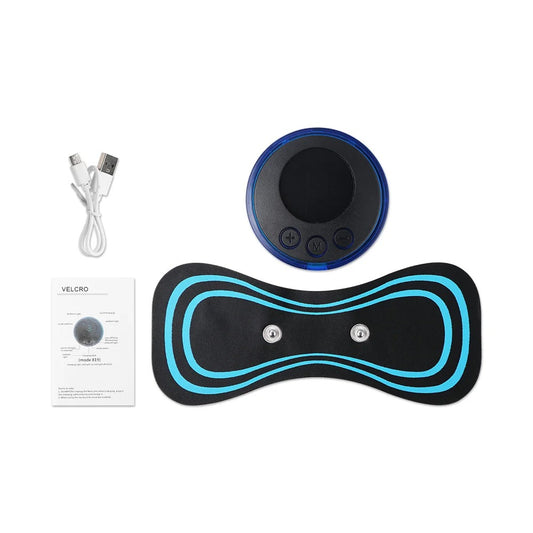 Zayyanun®Mini Body Massager Pulse Neck Pain Relief EMS Butterfly Body Massager Men & Women